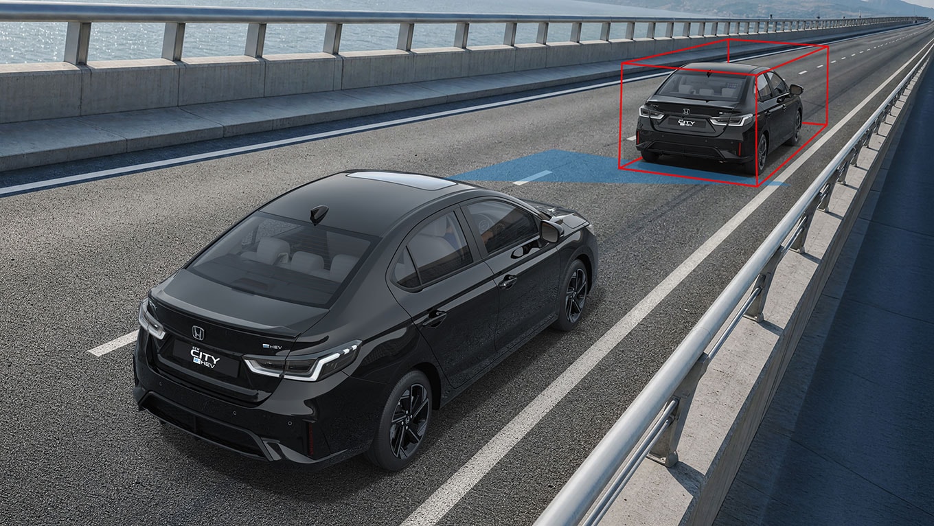 City e:HEV Collision Mitigation Braking System