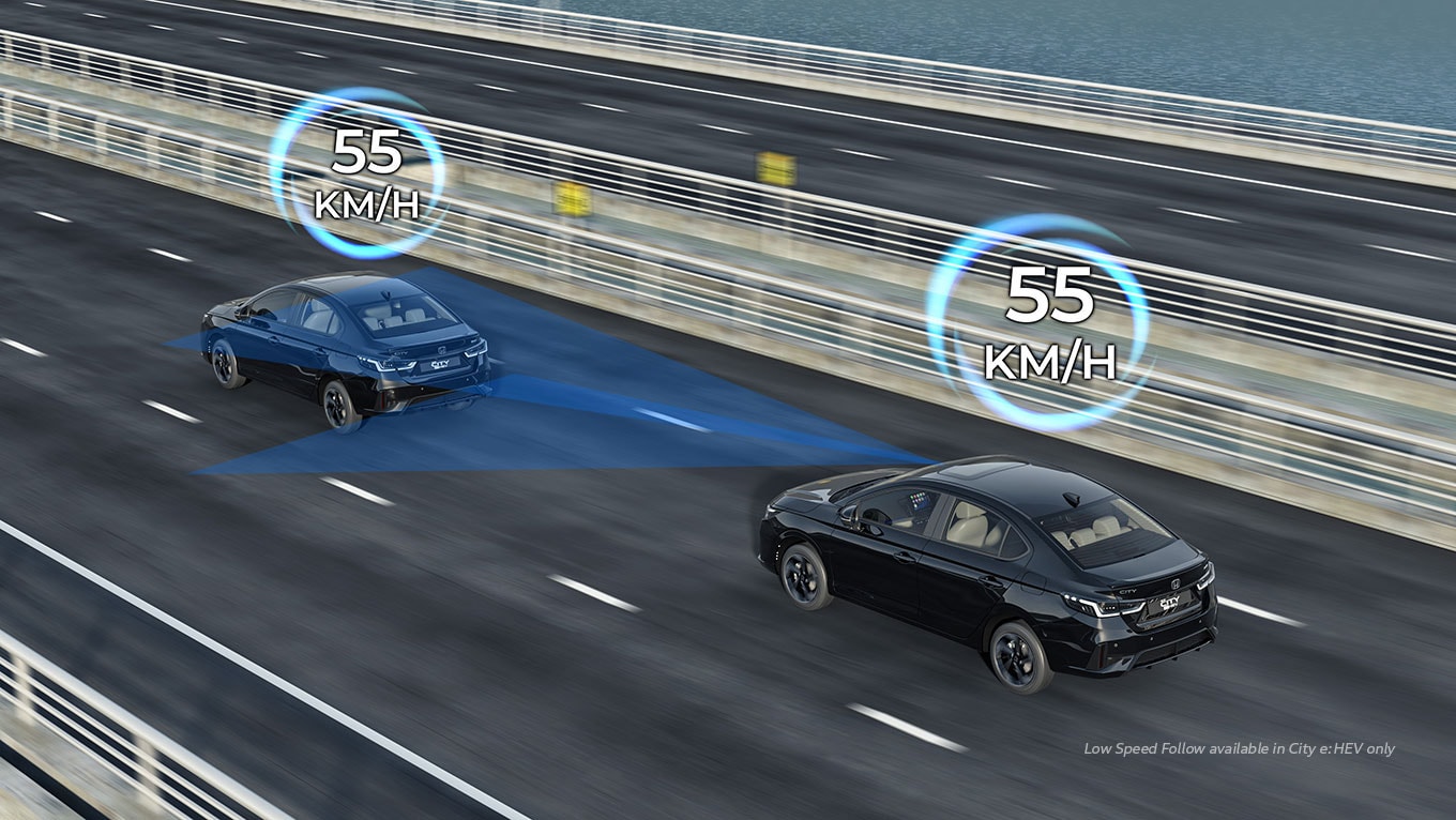 City e:HEV Adaptive Cruise Control with Low Speed Follow