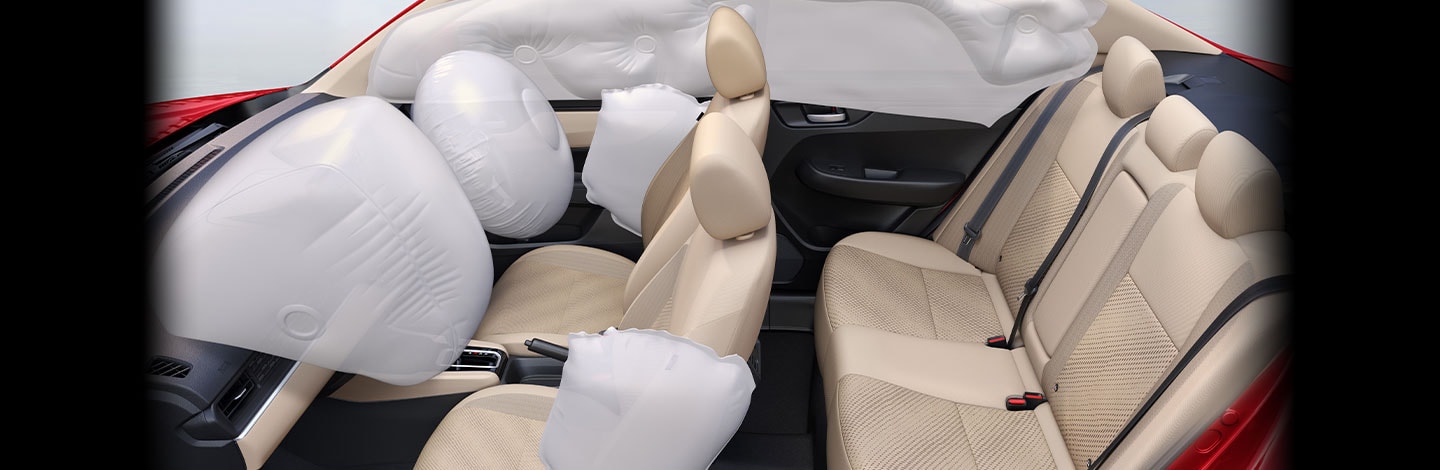New Amaze six airbags