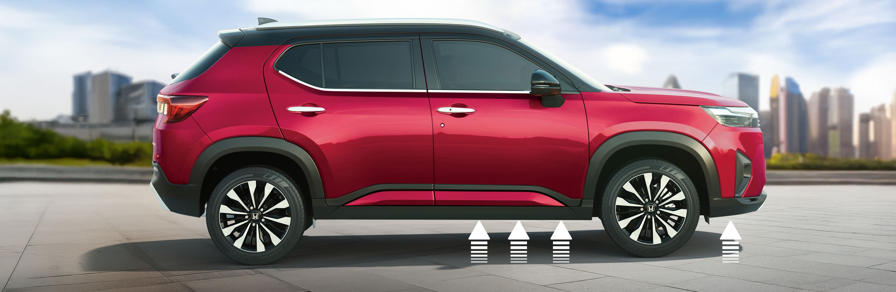 Elevate SUV ground clearance