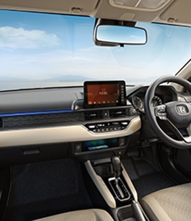 New Amaze interior illumination